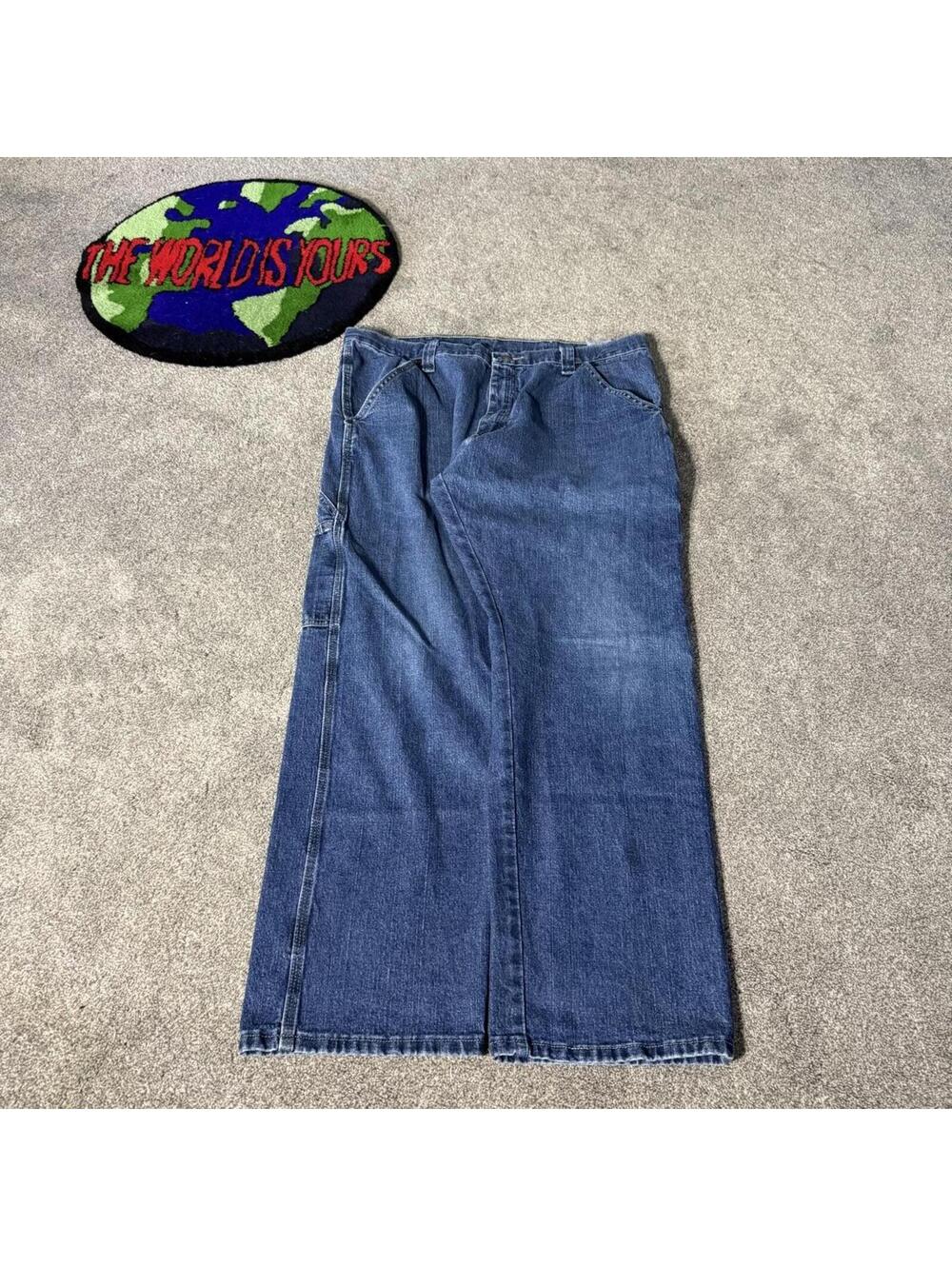 y2k vintage wrangler denim carpenter jeans